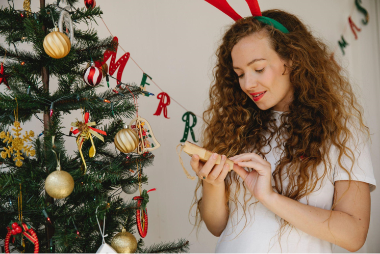 Christmas in July with Festive Trees at Summer Camp